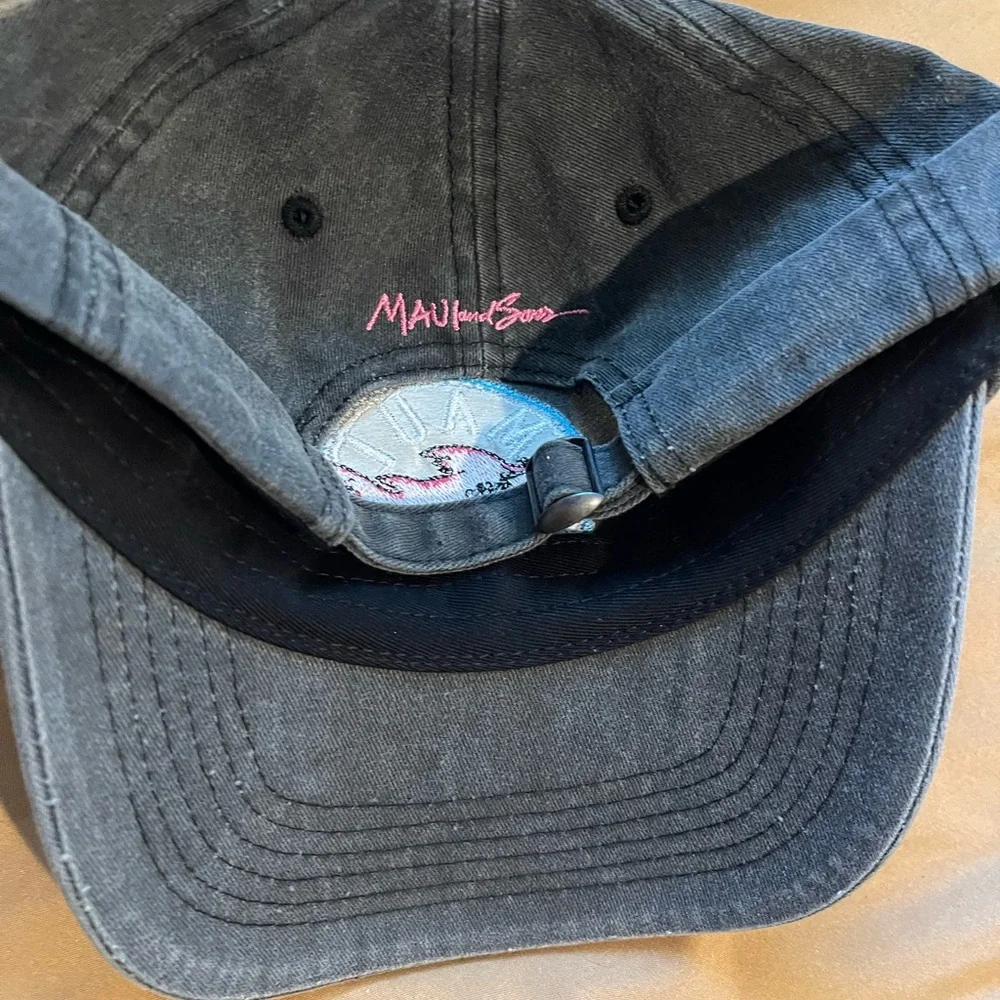 NWOT Maui & Sons Hat Beach Fishing Surf Dad Cap OSFM UNISEX - Picture 2 of 3